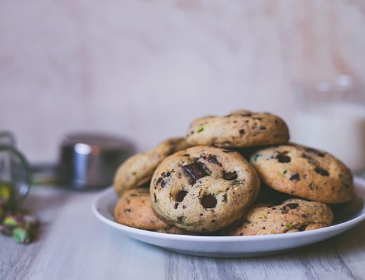 Pistáciové cookies